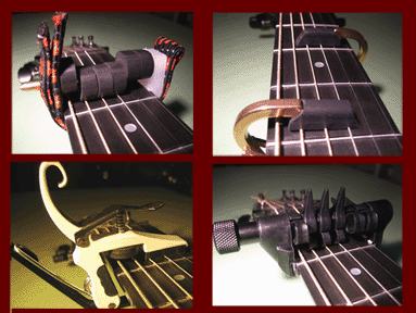 Third Hand, SHubb, Kyser & Spider Partial Capos