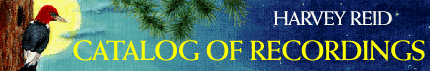 CATALOG OF RECORDINGS